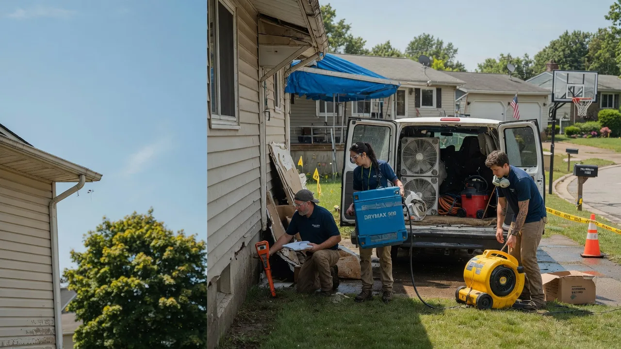 Ceiling Leak Cleanup in Fremont, WI near me